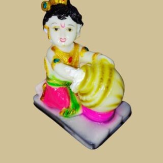 Krishna eating butter Idol Mini